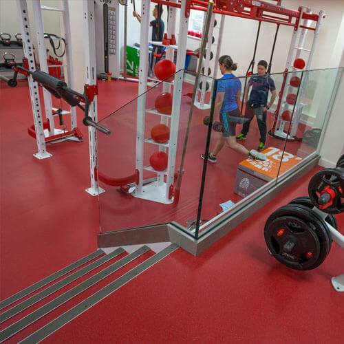 Fitness club Gym Floors - Leeds, UK