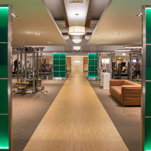 David Lloyd Leisure Gym Floors - Chigwell, UK