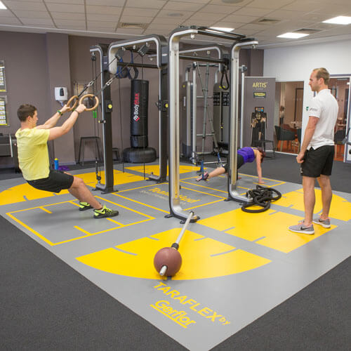 Huddersfield University Gym floors- UK